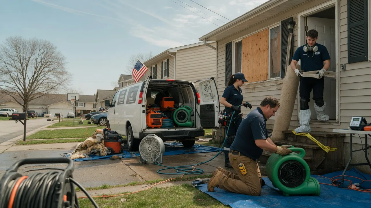 Water Damage Restoration in Red Rock, OK near me